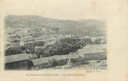 CPA FRANCE 11 " St Pierre des Champs, Vue générale"