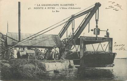 CPA GUADELOUPE illustrée "Pointe à Pitre, l'Usine d'Arboussier" / N°93