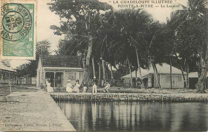 CPA GUADELOUPE illustrée "Pointe à Pitre, le Lazaret" / N°116