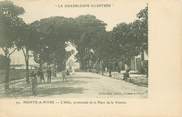 Guadeloupe CPA GUADELOUPE illustrée "Pointe à Pitre, l'Allée, promenade de la Place de la Victoire" / N°70