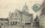 14 Calvado / CPA FRANCE 14 "Falaise, l'église de Guibray"