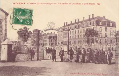 CPA FRANCE 54 " Baccarat, La Caserne Haxo occupée par le 20ème Bataillon de Chasseurs à pied"