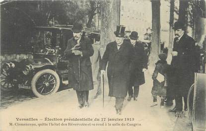 CPA FRANCE 78 " Versailles, Election Présidentielle du 17 janvier 1913 M. Clémenceau "