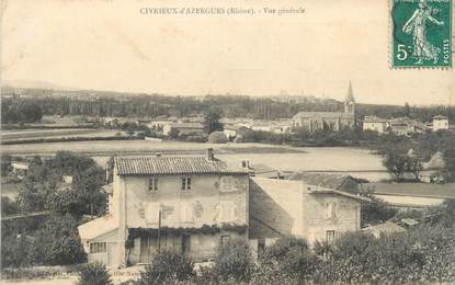 CPA FRANCE 69 " Civrieux d'Azergues, Vue générale"