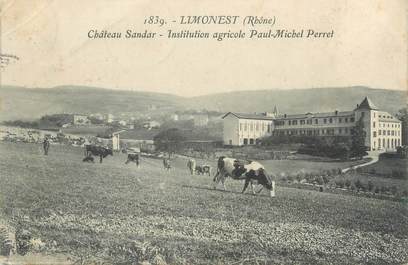 CPA FRANCE 69 " Limonest, Château Sandar, Institution Agricole Paul Michel Perret"