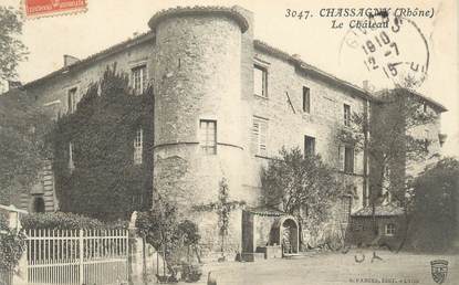 CPA FRANCE 69 " Chassagny, Le château"