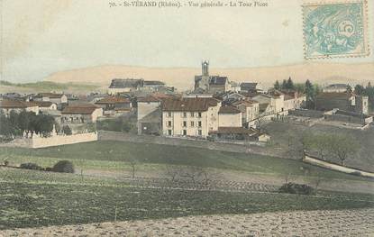 CPA FRANCE 69 " St Vérand, Vue générale"