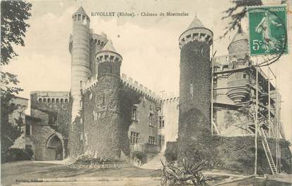 CPA FRANCE 69 " Rivollet, Château de Montmelas"