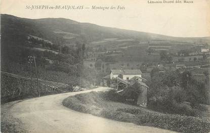 CPA FRANCE 69 " St Joseph en Beaujolais, Montagne des Futs"