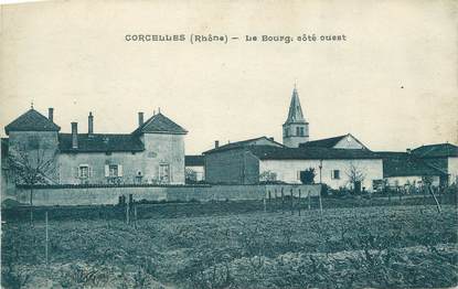 CPA FRANCE 69 " Corcelles, Le bourg "