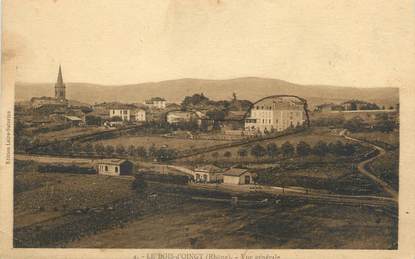 CPA FRANCE 69 " Le Bois d'Oingt, Vue générale"