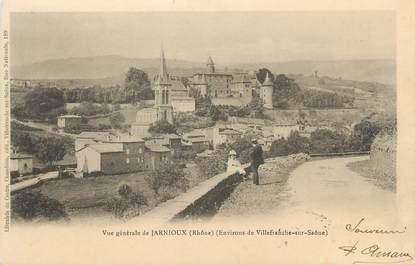 CPA FRANCE 69 " Jarnioux, Vue générale"