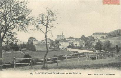 CPA FRANCE 69 " St Igny de Vers, Vue générale"