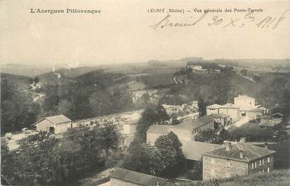 CPA FRANCE 69 " Légny, Vue générale des Ponts Tarrets"