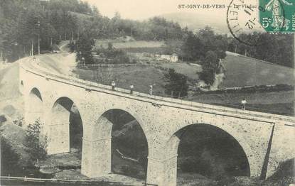 CPA FRANCE 69 " St Igny de Vers, Le viaduc"