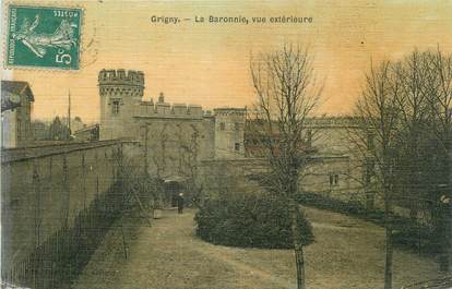 CPA FRANCE 69 " Grigny, La Baronnie"