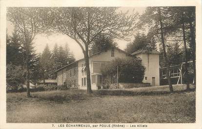 CPA FRANCE 69 "Les Echarmeaux, Les Aillets"