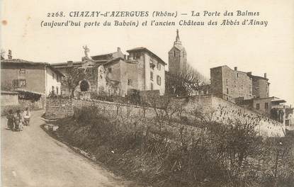 CPA FRANCE 69 "Chazay d'Azergues , La Porte des Balmes"
