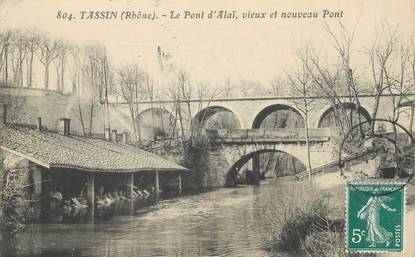 CPA FRANCE 69 "Tassin, Le Pont d'Alaï'"
