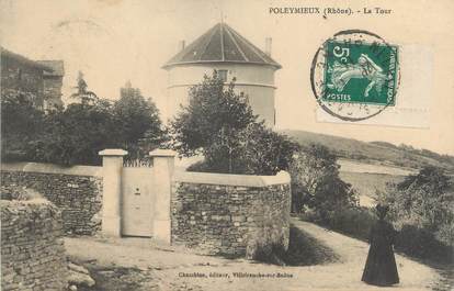 CPA FRANCE 69 " Poleymieux, La Tour"