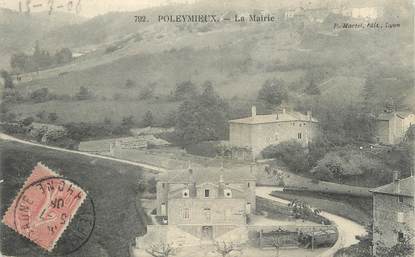 CPA FRANCE 69 " Poleymieux , La Mairie"