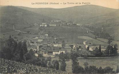 CPA FRANCE 69 " Le Perréon, Le Trève et le Perrin"