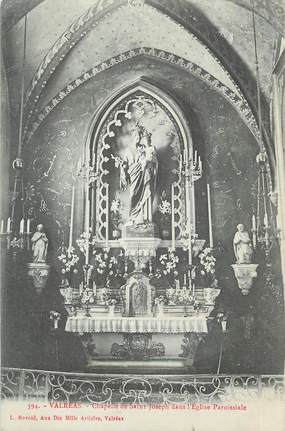 / CPA FRANCE 84 "Valréas, chapelle de Saint Joseph"