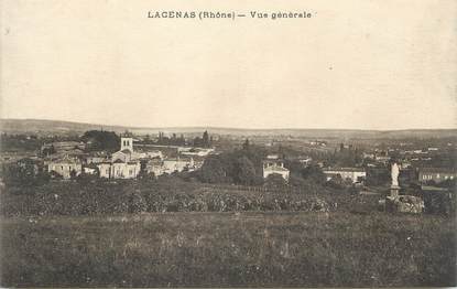 CPA FRANCE 69 "Lacenas, Vue générale"