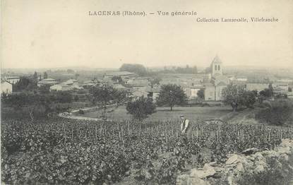 CPA FRANCE 69 "Lacenas, Vue générale"