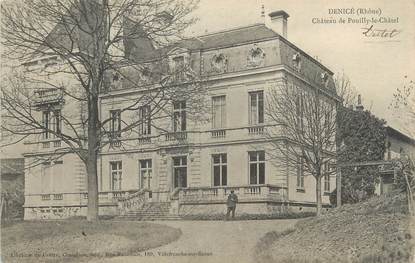CPA FRANCE 69 "Denicé, Château de Pouilly le Châtel"