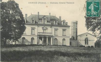 CPA FRANCE 69 " Denicé, Château Grand Talencé"