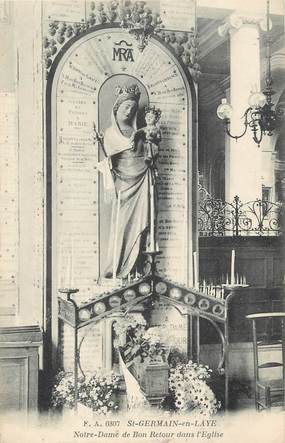 / CPA FRANCE 78 "Saint Germain en Laye" / VIERGE