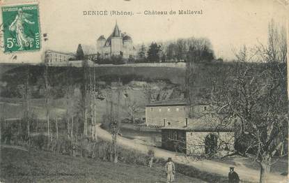 CPA FRANCE 69 "Denicé, Château de Malleval"