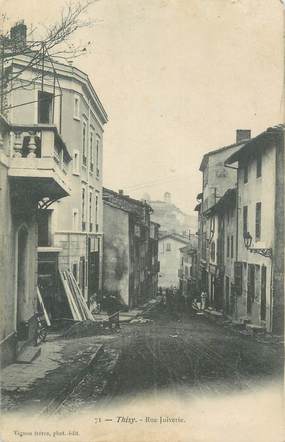 CPA FRANCE 69 "Thizy, Rue Juiverie" / JUDAICA