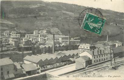 CPA FRANCE 69 "Pont Trambouze, Vue générale "