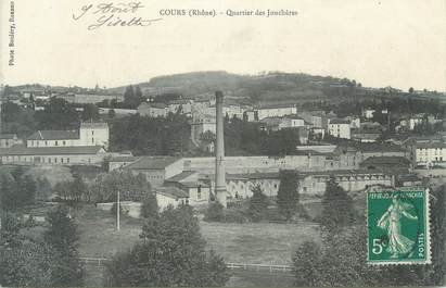 CPA FRANCE 69 "Cours, Quartier des Jonchères"