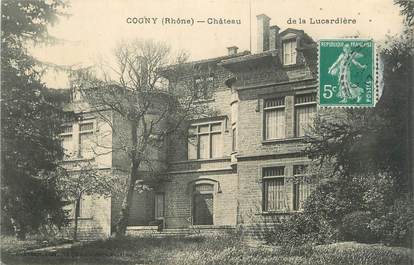 CPA FRANCE 69 "Cogny, Château de la Lucardière"