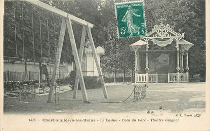 CPA FRANCE 69 "Charbonnières les Bains, Le parc du Casino, Le Théâtre de Guignol"