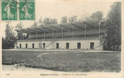 CPA FRANCE 69 "Charbonnières, Tribunes de l'Anodrome" / ANE