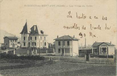 CPA FRANCE 69 "St Didier au Mont d'Or, Les Villas du Colin"