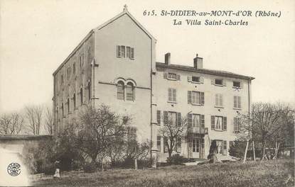 CPA FRANCE 69 "St Didier au Mont d'Or, La Villa St Charles"