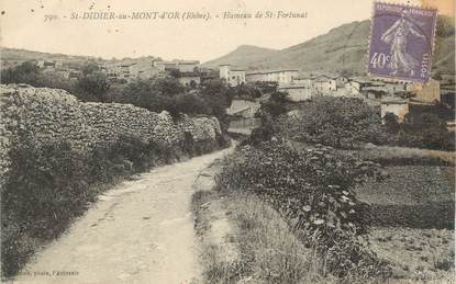 CPA FRANCE 69 "St Didier au Mont d'Or, Hameau de St Fortunat"