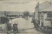 69 RhÔne CPA FRANCE 69 "Villefranche sur Saône, Le Port de Frans" / INONDATIONS DE JANVIER 1910