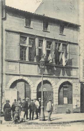 CPA FRANCE 69 "Villefranche sur Saône, Hôtel de Ville"