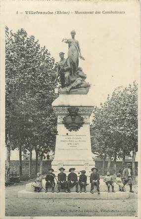 CPA FRANCE 69 "Villefranche sur Saône, Le monument aux morts"