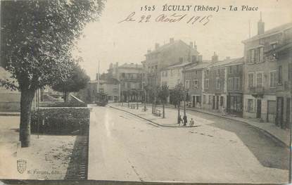 CPA FRANCE 69 "Ecully, La Place "