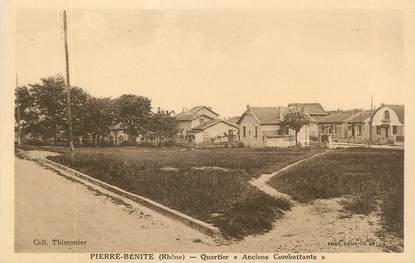 CPA FRANCE 69 "Pierre Bénite, Quartier des anciens combattants"