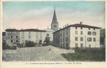 CPA FRANCE 69 "Lamure sur Azergues, Le Haut du Bourg"