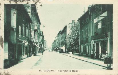 CPA FRANCE 69 "Givors, Rue Victor Hugo"