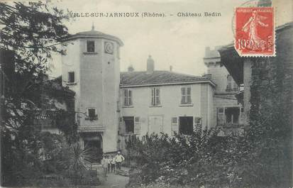 CPA FRANCE 69 "Ville sur Jarnioux, Château Bedin"